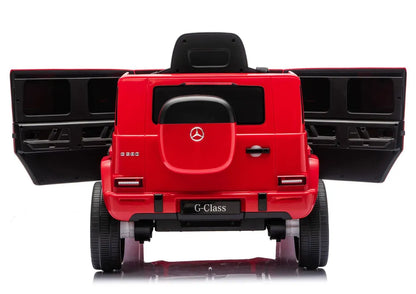 Akumuliatorinis automobilis Mercedes G 2580, raudonas