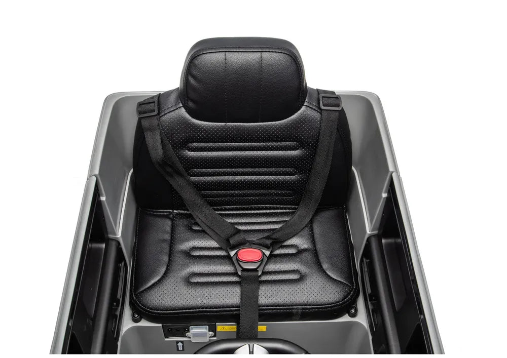 Akumuliatorinis automobilis Mercedes G 4x4 24V 2580 Pilkas