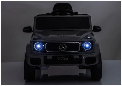 Akumuliatorinis automobilis Mercedes G 4x4 24V 2580 Pilkas