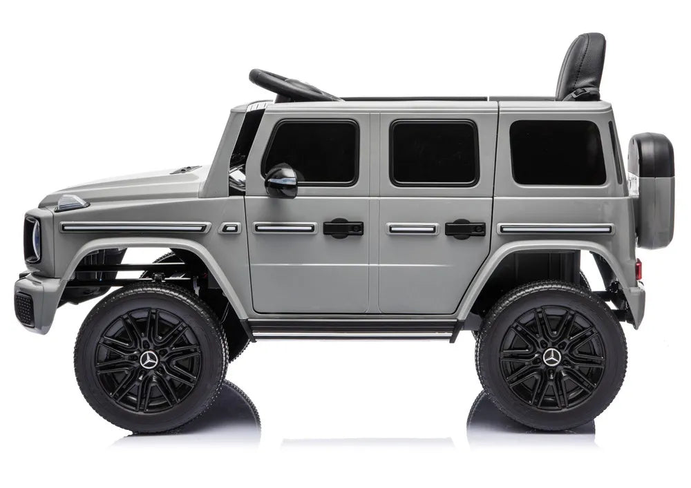 Akumuliatorinis automobilis Mercedes G 4x4 24V 2580 Pilkas