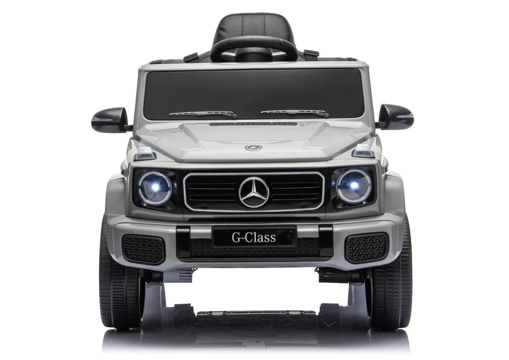 Akumuliatorinis automobilis Mercedes G 4x4 24V 2580 Pilkas