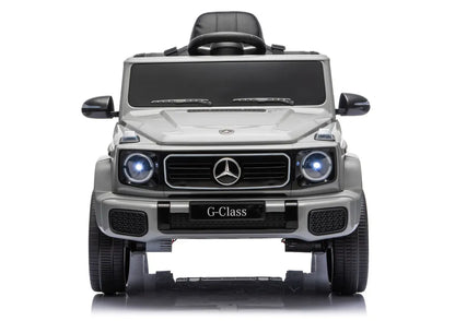 Akumuliatorinis automobilis Mercedes G 4x4 24V 2580 Pilkas