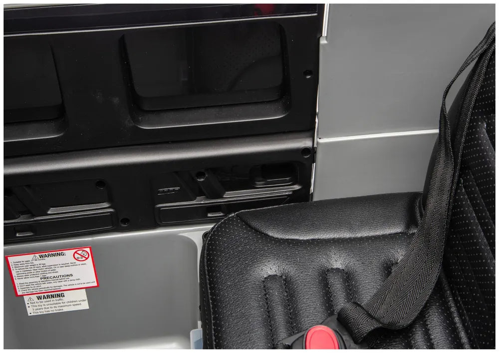 Akumuliatorinis automobilis Mercedes G 4x4 24V 2580 Pilkas