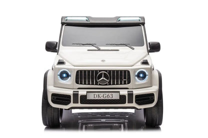 Akumuliatorinis automobilis Mercedes G63 4X4 XXL 24V 7Ah baltas