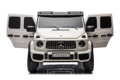 Akumuliatorinis automobilis Mercedes G63 4X4 XXL 24V 7Ah baltas