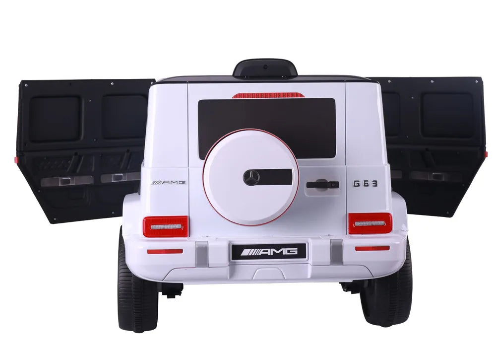 Akumuliatorinis automobilis Mercedes G63 S306-1 baltas