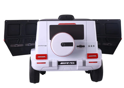 Akumuliatorinis automobilis Mercedes G63 S306-1 baltas