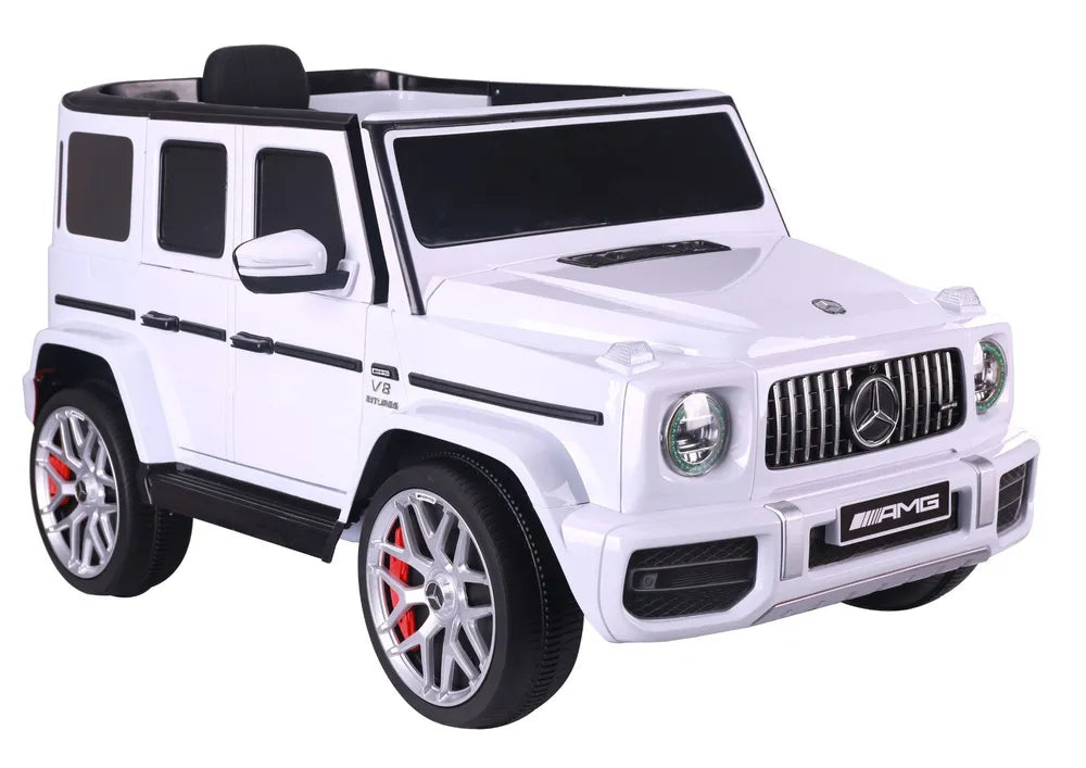 Akumuliatorinis automobilis Mercedes G63 S306-1 baltas
