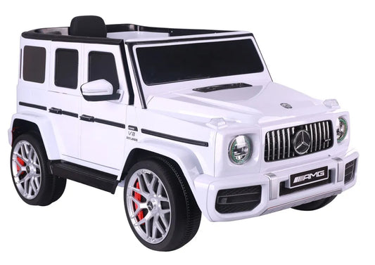 Akumuliatorinis automobilis Mercedes G63 S306-1 baltas