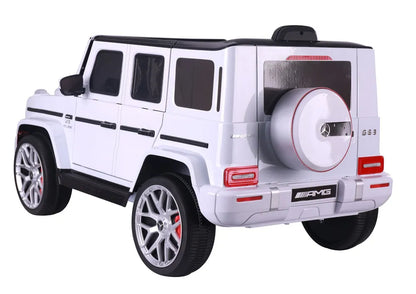 Akumuliatorinis automobilis Mercedes G63 S306-1 baltas