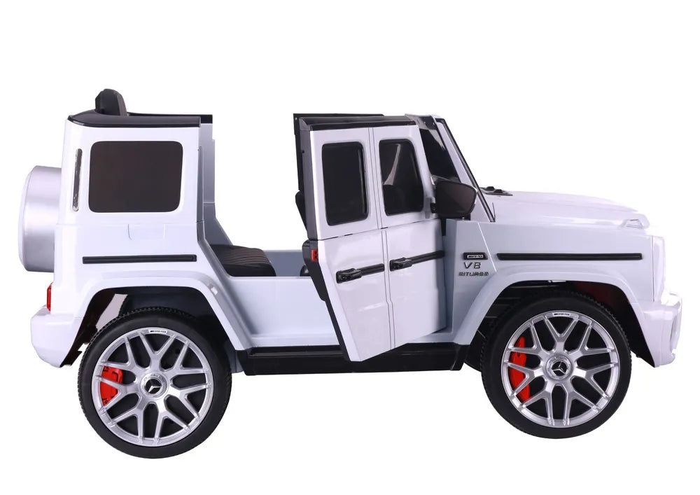Akumuliatorinis automobilis Mercedes G63 S306-1 baltas