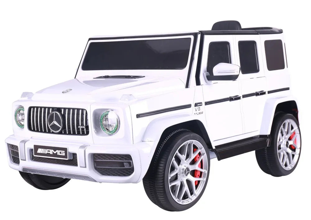 Akumuliatorinis automobilis Mercedes G63 S306-1 baltas