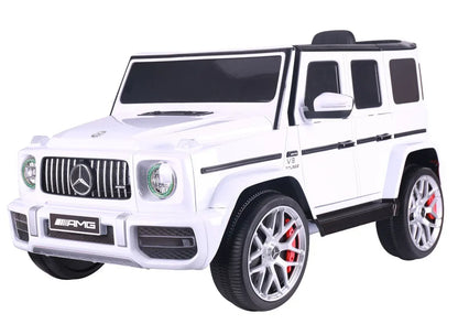 Akumuliatorinis automobilis Mercedes G63 S306-1 baltas
