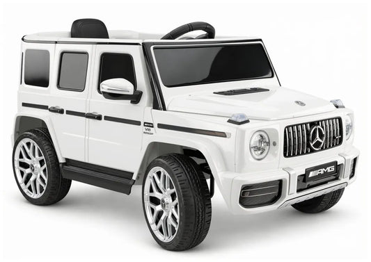 Akumuliatorinis automobilis Mercedes G63 S306-1 baltas