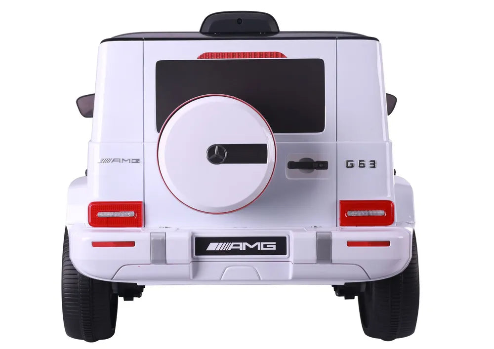 Akumuliatorinis automobilis Mercedes G63 S306-1 baltas