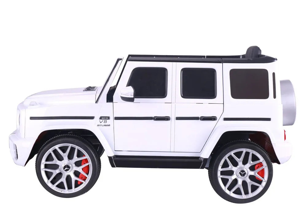 Akumuliatorinis automobilis Mercedes G63 S306-1 baltas