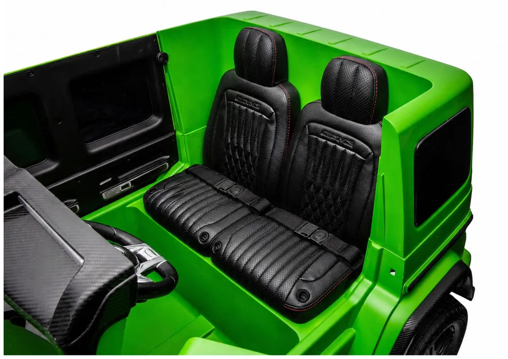 Akumuliatorinis automobilis Mercedes G63 XXL baltas 24V