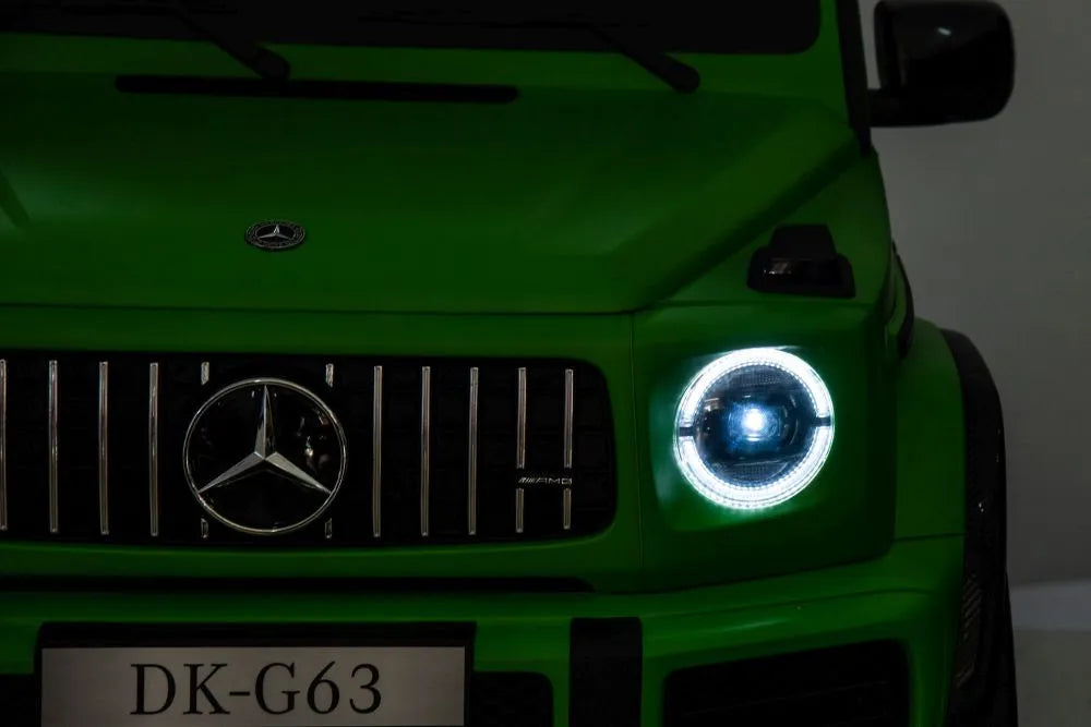 Akumuliatorinis automobilis Mercedes G63 XXL baltas 24V
