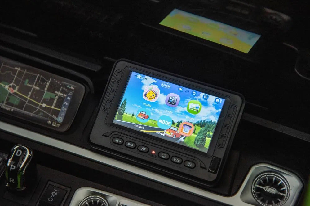 Akumuliatorinis automobilis Mercedes G63 XXL baltas 24V