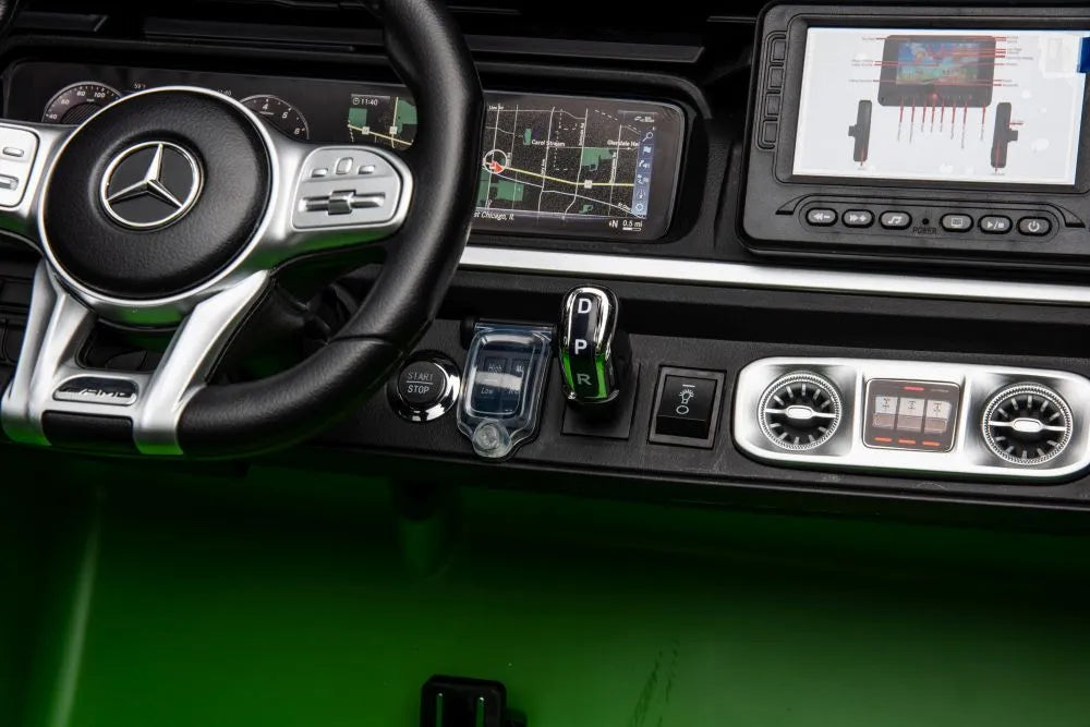 Akumuliatorinis automobilis Mercedes G63 XXL baltas 24V
