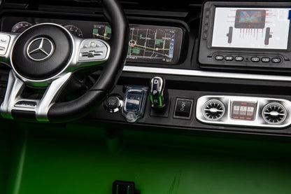Akumuliatorinis automobilis Mercedes G63 XXL baltas 24V