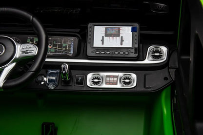 Akumuliatorinis automobilis Mercedes G63 XXL baltas 24V