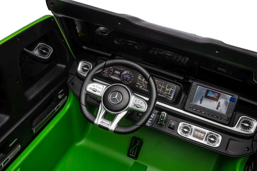 Akumuliatorinis automobilis Mercedes G63 XXL baltas 24V