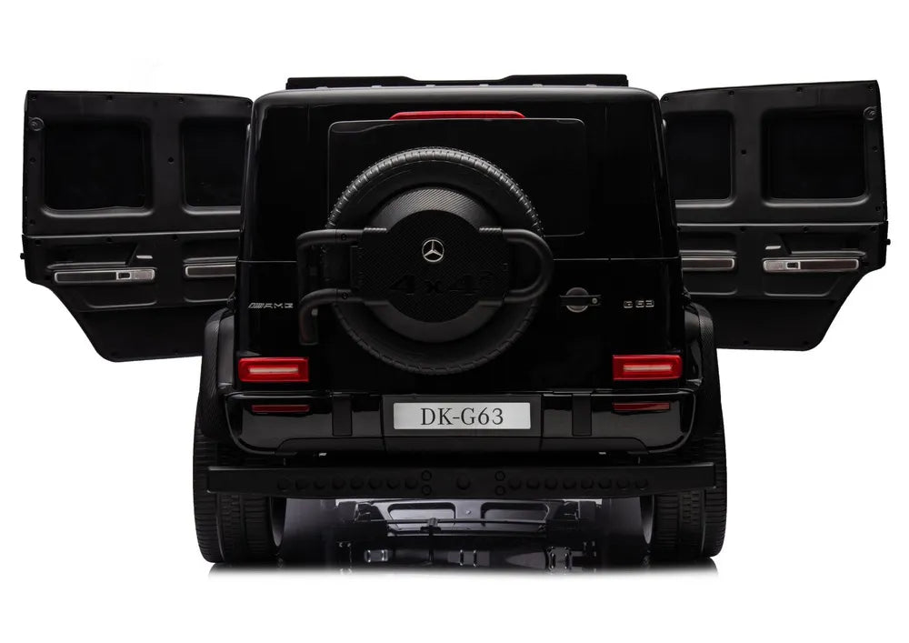 Akumuliatorinis automobilis Mercedes G63 XXL MP4 24V 4x4, juodas