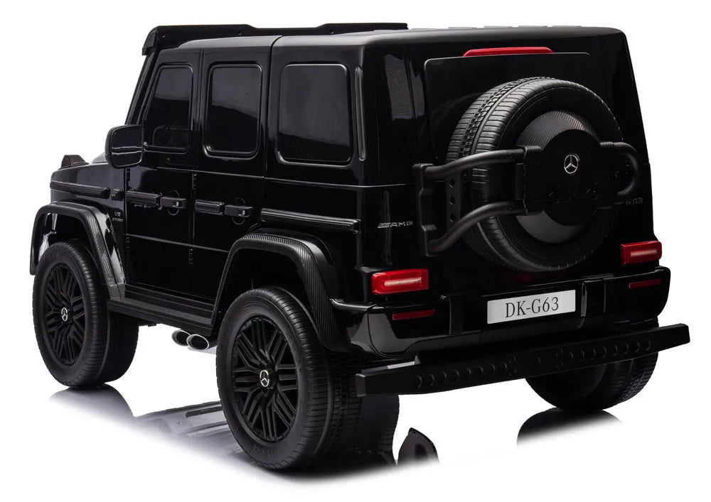 Akumuliatorinis automobilis Mercedes G63 XXL MP4 24V 4x4, juodas