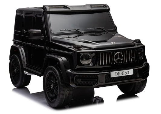 Akumuliatorinis automobilis Mercedes G63 XXL MP4 24V 4x4, juodas