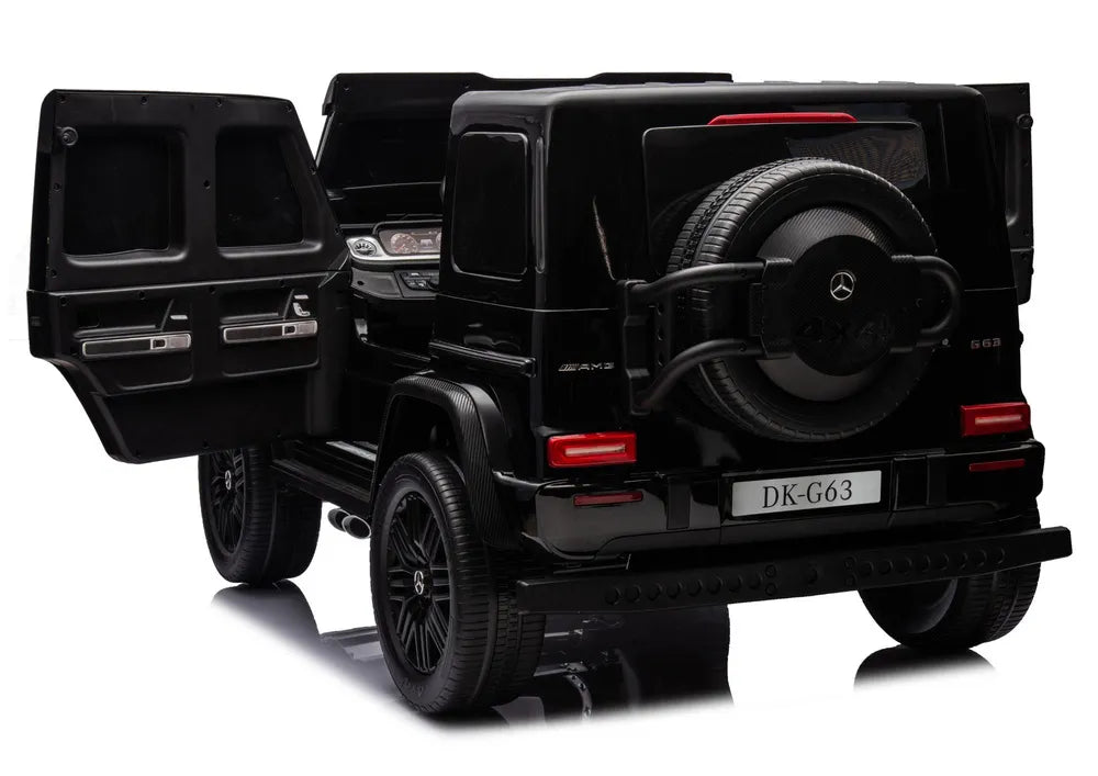 Akumuliatorinis automobilis Mercedes G63 XXL MP4 24V 4x4, juodas