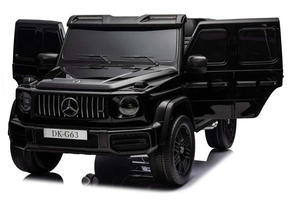 Akumuliatorinis automobilis Mercedes G63 XXL MP4 24V 4x4, juodas