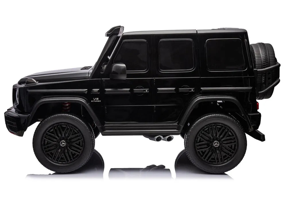 Akumuliatorinis automobilis Mercedes G63 XXL MP4 24V 4x4, juodas