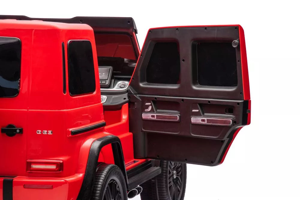 Akumuliatorinis automobilis Mercedes G63 XXL raudonas 4x4