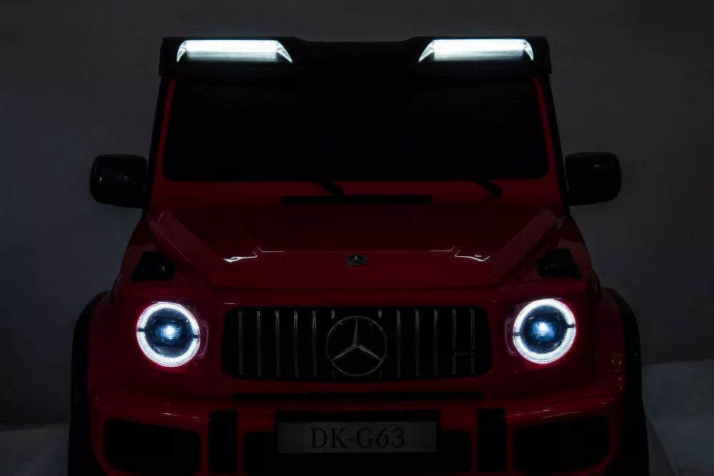 Akumuliatorinis automobilis Mercedes G63 XXL raudonas 4x4