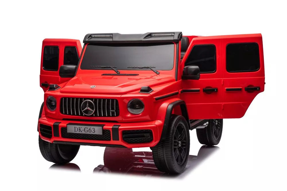 Akumuliatorinis automobilis Mercedes G63 XXL raudonas 4x4