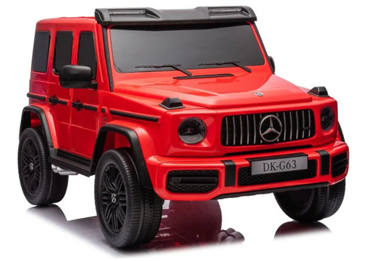 Akumuliatorinis automobilis Mercedes G63 XXL raudonas 4x4