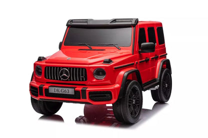 Akumuliatorinis automobilis Mercedes G63 XXL raudonas 4x4