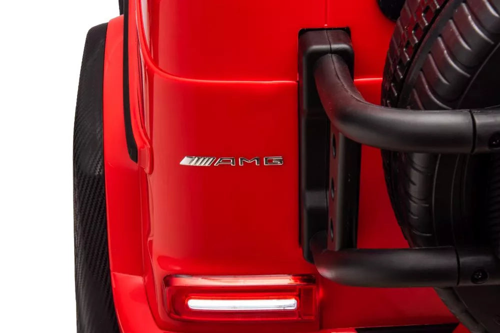 Akumuliatorinis automobilis Mercedes G63 XXL raudonas 4x4