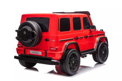 Akumuliatorinis automobilis Mercedes G63 XXL raudonas 4x4