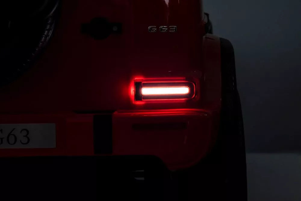 Akumuliatorinis automobilis Mercedes G63 XXL raudonas 4x4