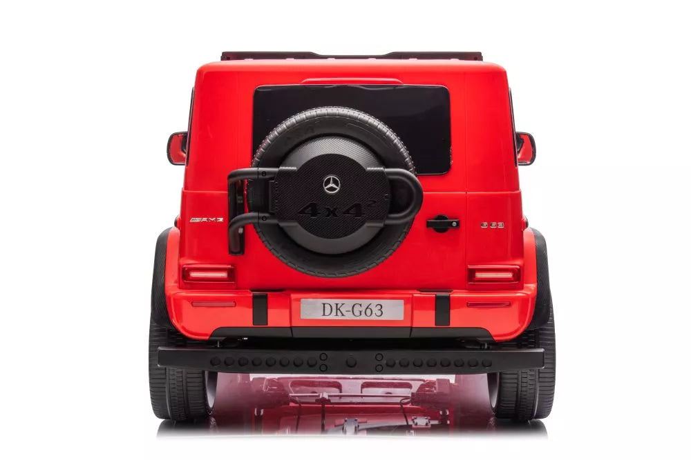 Akumuliatorinis automobilis Mercedes G63 XXL raudonas 4x4