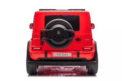 Akumuliatorinis automobilis Mercedes G63 XXL raudonas 4x4