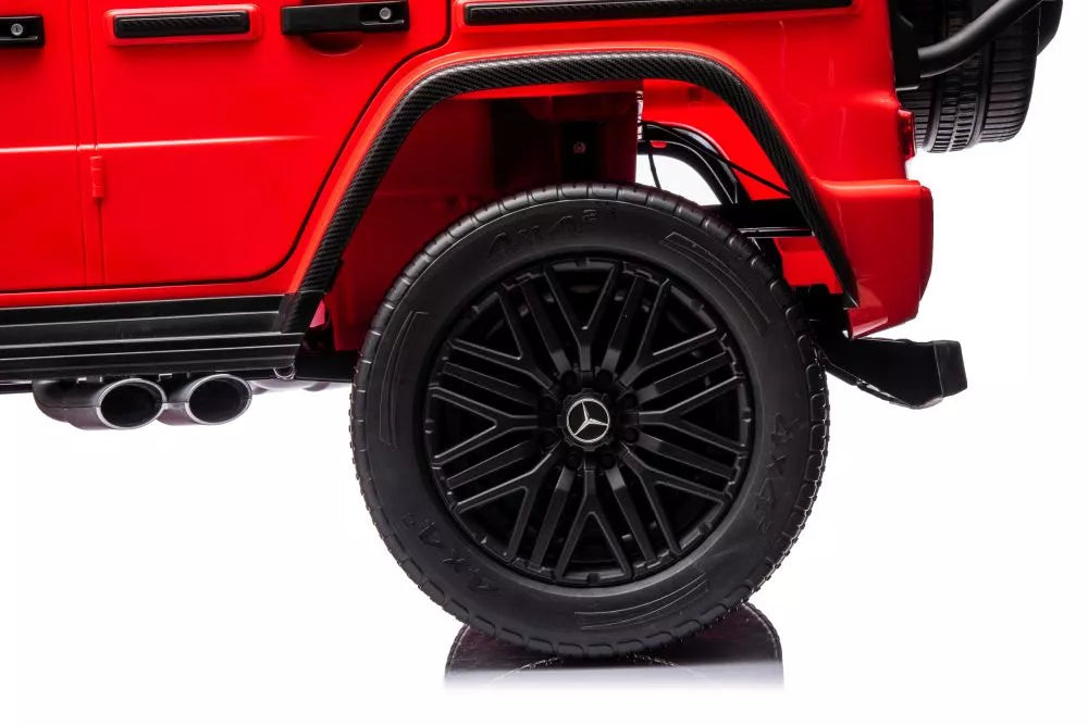 Akumuliatorinis automobilis Mercedes G63 XXL raudonas 4x4