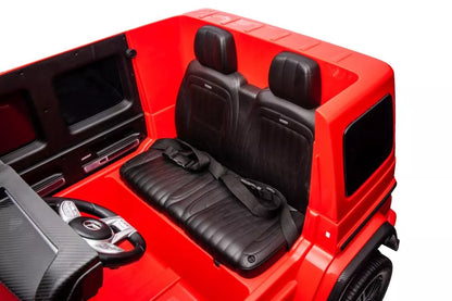 Akumuliatorinis automobilis Mercedes G63 XXL raudonas 4x4