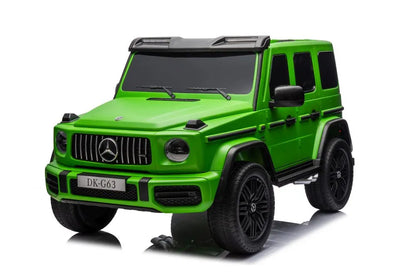Akumuliatorinis automobilis Mercedes G63 XXL žalias lakuotas 4x4
