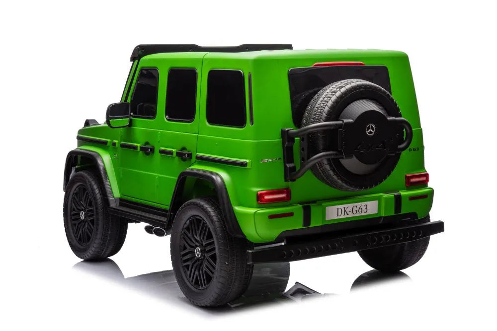 Akumuliatorinis automobilis Mercedes G63 XXL žalias lakuotas 4x4