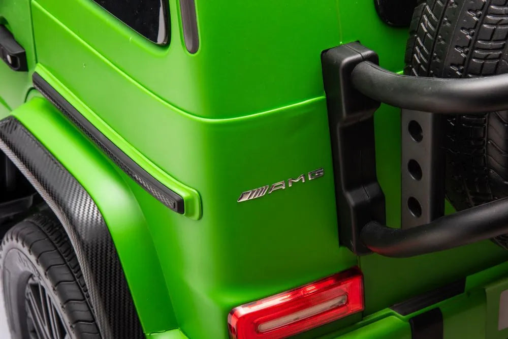 Akumuliatorinis automobilis Mercedes G63 XXL žalias lakuotas 4x4