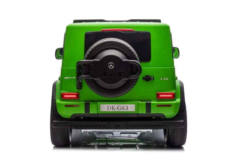 Akumuliatorinis automobilis Mercedes G63 XXL žalias lakuotas 4x4