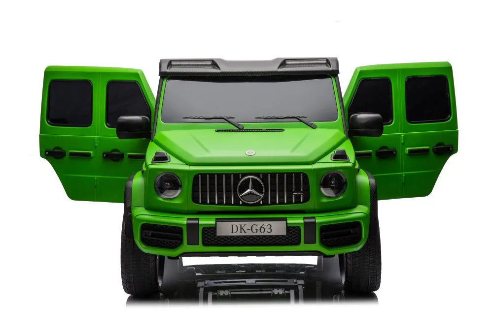 Akumuliatorinis automobilis Mercedes G63 XXL žalias lakuotas 4x4